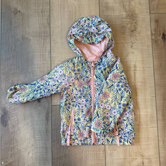 Floral Hooded Spring Jacket - Picture 2 of 3